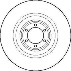 Тормозной диск JURID 561040J