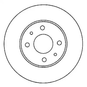 Тормозной диск JURID 561083J