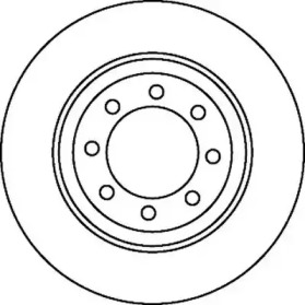 Тормозной диск JURID 561170J