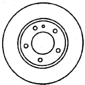 Тормозной диск JURID 561176J
