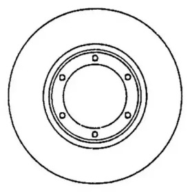 Тормозной диск JURID 561217J