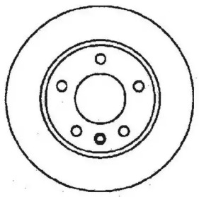 Тормозной диск JURID 561407J