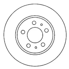 Тормозной диск JURID 561443J