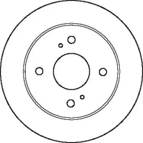 Тормозной диск JURID 561515J