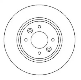 Тормозной диск JURID 561617J