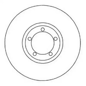 Тормозной диск JURID 561625JC