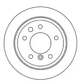 Тормозной диск JURID 561668J