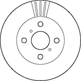 Тормозной диск JURID 561974J