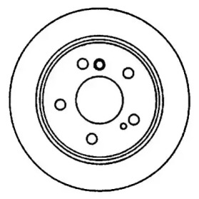 Тормозной диск JURID 561990J