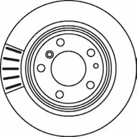 Тормозной диск JURID 562008J