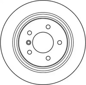 Тормозной диск JURID 562095J