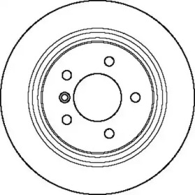 Тормозной диск JURID 562096J