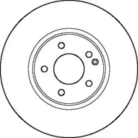 Тормозной диск JURID 562097J