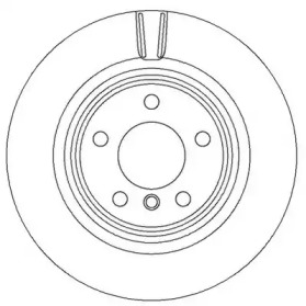 Тормозной диск JURID 562355J