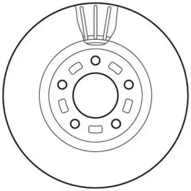 Тормозной диск JURID 562635JC