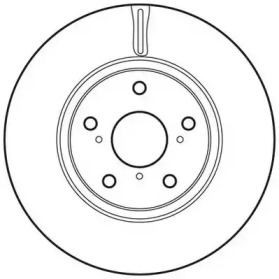 Тормозной диск JURID 562649JC