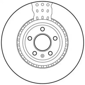 Тормозной диск JURID 562661JC