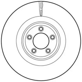Тормозной диск JURID 562692JC