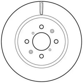 Тормозной диск JURID 562699JC