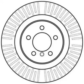 Тормозной диск JURID 562711JC