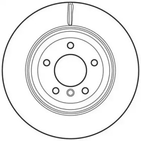 Тормозной диск JURID 562721JC
