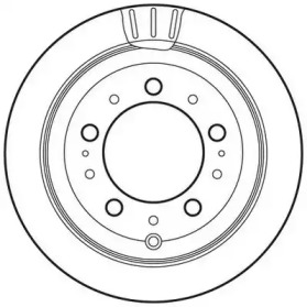 Тормозной диск JURID 562744JC