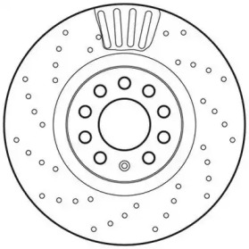 Тормозной диск JURID 562750JC