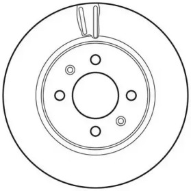 Тормозной диск JURID 562796JC