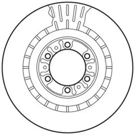 Тормозной диск JURID 562798JC