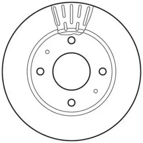 Тормозной диск JURID 562806JC