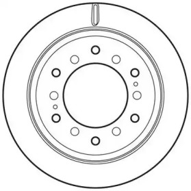 Тормозной диск JURID 562827JC