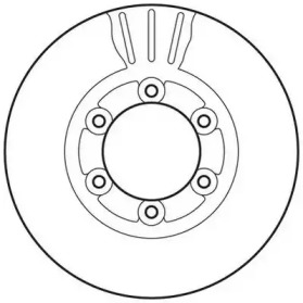 Тормозной диск JURID 562831JC
