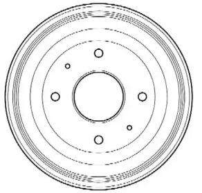 Тормозный барабан JURID 329005J