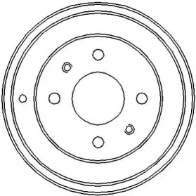 Тормозный барабан JURID 329007J