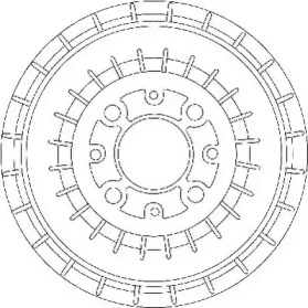 Тормозный барабан JURID 329015J