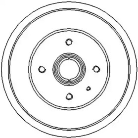 Тормозной барабан JURID 329023J