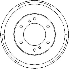 Тормозный барабан JURID 329039J