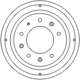 Тормозный барабан JURID 329064J