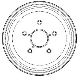 Тормозный барабан JURID 329081J