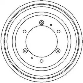 Тормозной барабан JURID 329097J