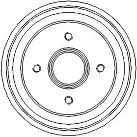 Тормозный барабан JURID 329107J