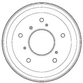 Тормозный барабан JURID 329127J