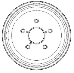 Тормозный барабан JURID 329159J