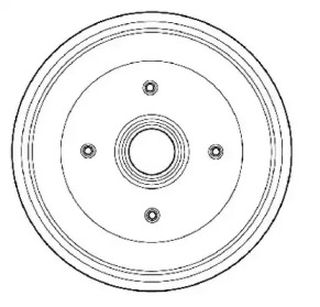 Тормозный барабан JURID 329183J