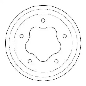 Тормозной барабан JURID 329188J