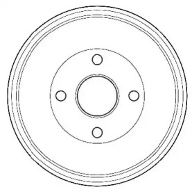 Тормозный барабан JURID 329191J