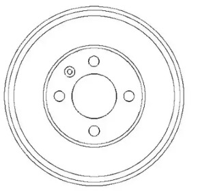 Тормозный барабан JURID 329235J
