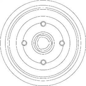 Тормозный барабан JURID 329239J