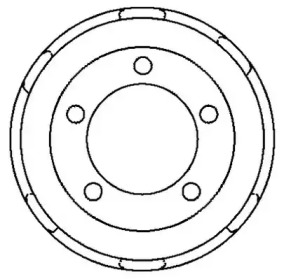 Тормозный барабан JURID 329258J