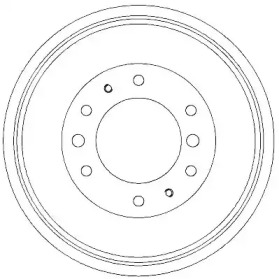 Тормозный барабан JURID 329296J